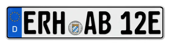 E-Kennzeichen ERlangen, Höchstadt online bestellen
