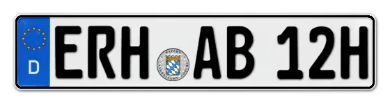 H-Kennzeichen ERH online bestellen