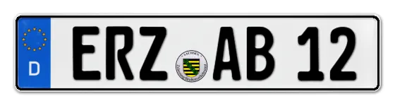 Autokennzeichen ERZgebirge