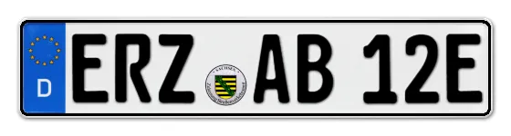 E-Kennzeichen ERZgebirge online bestellen