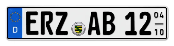 Saisonkennzeichen ERZ für ERZgebirge online bestellen