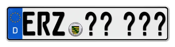 Wunschkennzeichen Erzgebirge reservieren