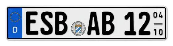 Saisonkennzeichen ESB für ESchenBach online bestellen