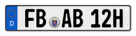 H-Kennzeichen FB online bestellen