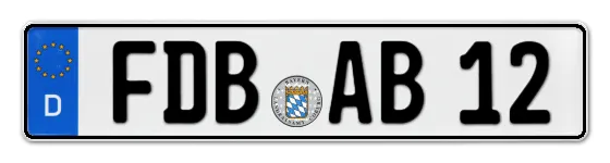 Autokennzeichen FrieDBerg-Aichach