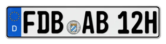 H-Kennzeichen FDB online bestellen