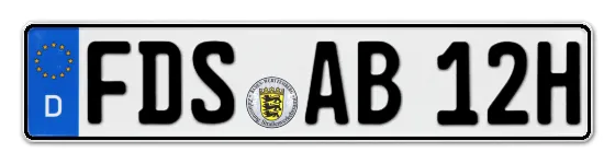 H-Kennzeichen FDS online bestellen
