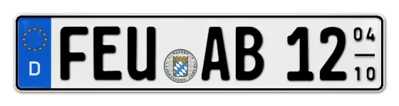 Saisonkennzeichen FEU für FEUchtwangen online bestellen