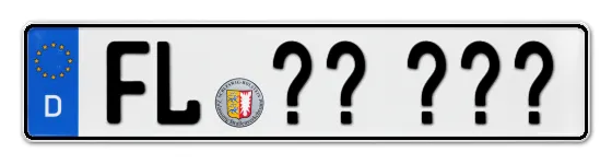 Wunschkennzeichen Flensburg reservieren