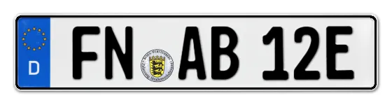 E-Kennzeichen FriedrichshafeN online bestellen