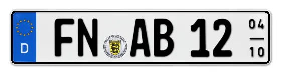 Saisonkennzeichen FriedrichshafeN Saisonkennzeichen FN für FriedrichshafeN online bestellen