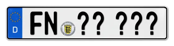 WunschKennzeichen Friedrichshafen Wunschkennzeichen Friedrichshafen reservieren