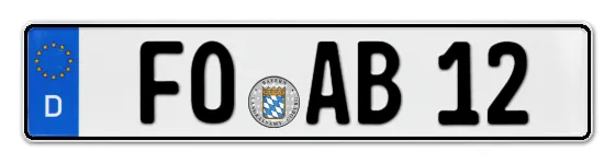 Autokennzeichen FOrchheim Autokennzeichen FOrchheim