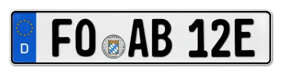 E-Kennzeichen FOrchheim online bestellen