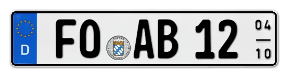 Saisonkennzeichen FOrchheim Saisonkennzeichen FO für FOrchheim online bestellen