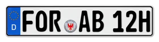 H-Kennzeichen FOR online bestellen