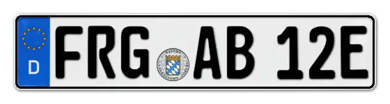 E-Kennzeichen FReyung, Grafenau online bestellen