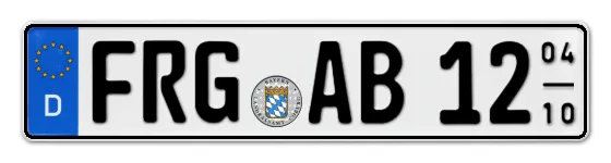 Saisonkennzeichen FRG für FReyung, Grafenau online bestellen