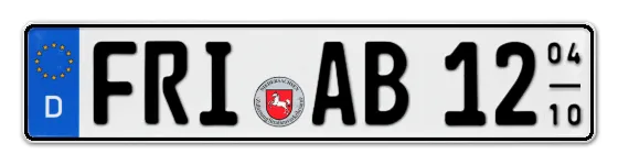 Saisonkennzeichen FRI für FRIesland online bestellen