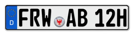 H-Kennzeichen FRW als Wunschkennzeichen online bestellen