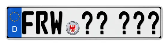 Wunschkennzeichen Freienwalde reservieren