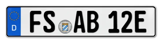 E-Kennzeichen FreiSing online bestellen