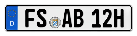 H-Kennzeichen FS online bestellen