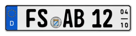 Saisonkennzeichen FS für FreiSing online bestellen