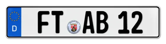 Autokennzeichen FrankenThal