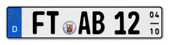 Saisonkennzeichen FT für FrankenThal online bestellen