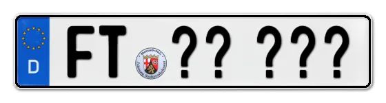 Wunschkennzeichen Frankenthal reservieren