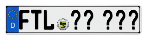 Wunschkennzeichen Freital reservieren