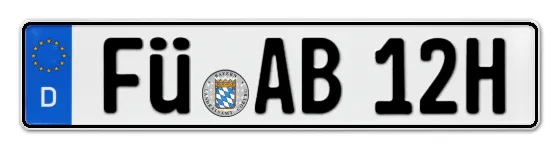 H-Kennzeichen FÜ online bestellen