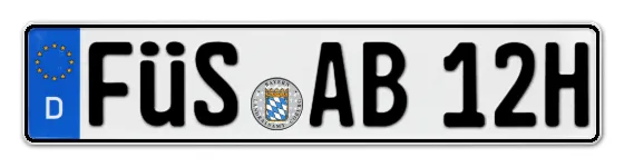 H-Kennzeichen FÜS online bestellen