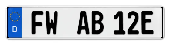 E-Kennzeichen FürstenWalde online bestellen