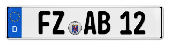 Autokennzeichen FritZlar