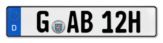 H-Kennzeichen G online bestellen