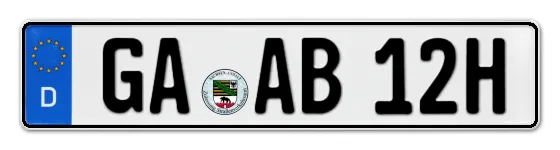 H-Kennzeichen GA als Wunschkennzeichen online bestellen