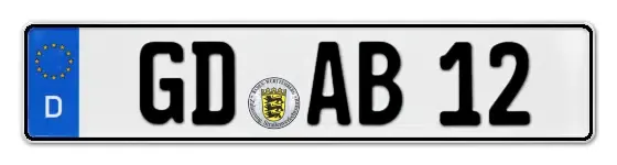 Autokennzeichen GmünD