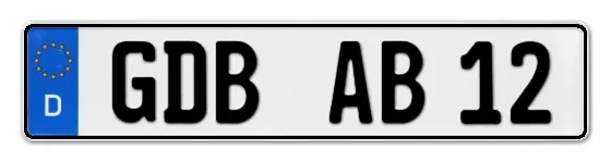 Autokennzeichen GaDeBusch