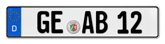 Autokennzeichen GElsenkirchen