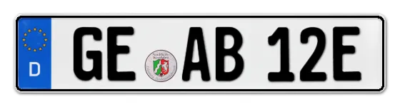 E-Kennzeichen GElsenkirchen online bestellen