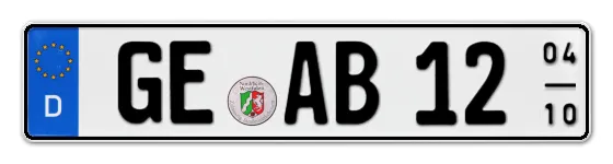 Saisonkennzeichen GE für GElsenkirchen online bestellen
