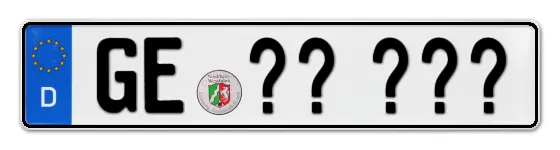Wunschkennzeichen Gelsenkirchen reservieren