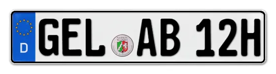 H-Kennzeichen GEL als Wunschkennzeichen online bestellen