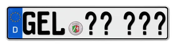 Wunschkennzeichen Geldern reservieren