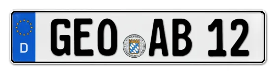 Autokennzeichen GErOlzhofen