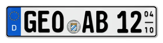 Saisonkennzeichen GEO für GErOlzhofen online bestellen
