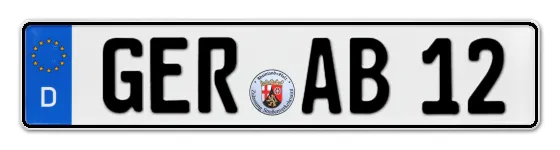 Autokennzeichen GERmersheim Autokennzeichen GERmersheim