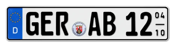 Saisonkennzeichen GERmersheim Saisonkennzeichen GER für GERmersheim online bestellen